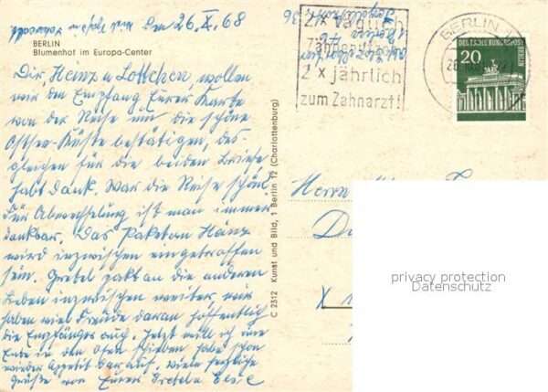 Berlin Blumenhof im Europacenter – Bild 2