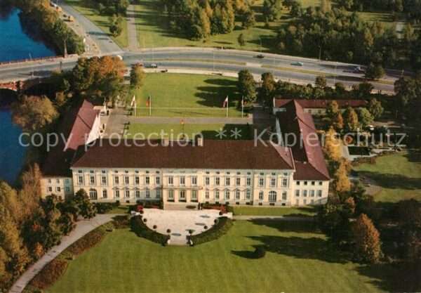 Berlin Schloss Bellevue Fliegeraufnahme