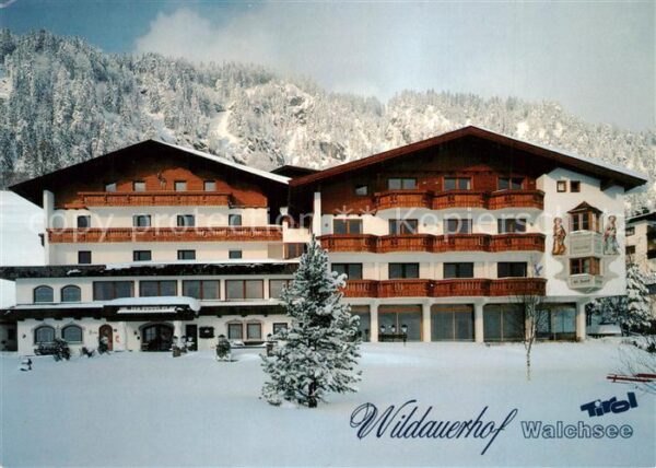 Walchsee Tirol Hotel Wildauerhof Winterimpressionen Al