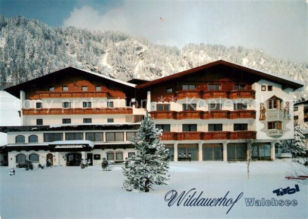 Walchsee Tirol Hotel Wildauerhof Winterimpressionen Al