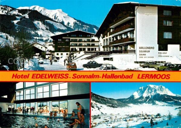 Lermoos Tirol Hotel Edelweiss Sonnalm Hallenbad Winte