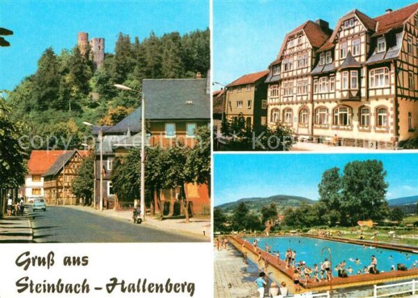 Steinbach Hallenberg Hallenburg FDGB Erholungsheim Fortschri