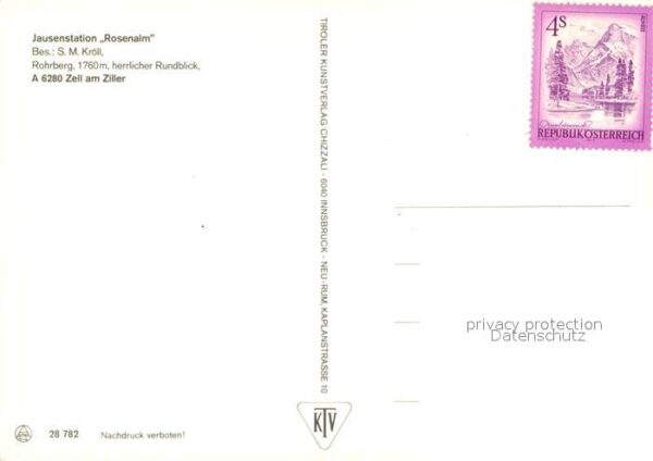 Zell Ziller Tirol Jausenstation Rosenalm Berghütte Almvie – Bild 2