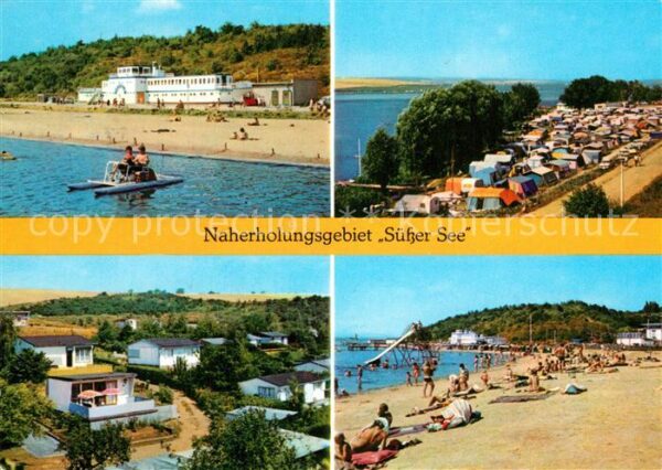 Seeburg Eisleben Naherholungsgebiet Süsser See Tretboot