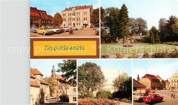 Dippoldiswalde Osterzgebirge Platz des Friedens VdN Ehrenhain Clemen