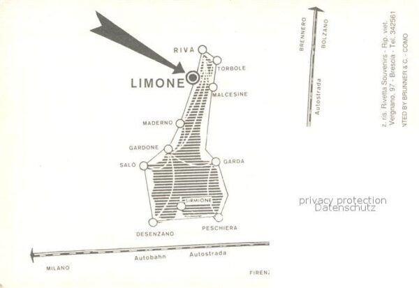 Limone sul Garda Hotel Berna Swimming Pool – Bild 2