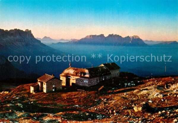 Voels Schlern Suedtirol Rifugio Bolzano al Monte Pez Il Latemar