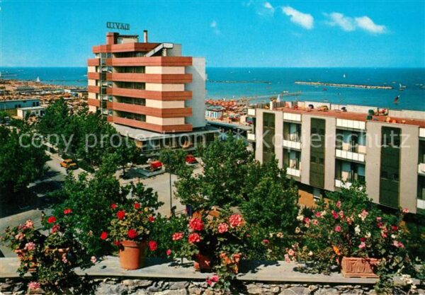 Villamarina Cesenatico Alberghi e spiaggia Hotels und Strand