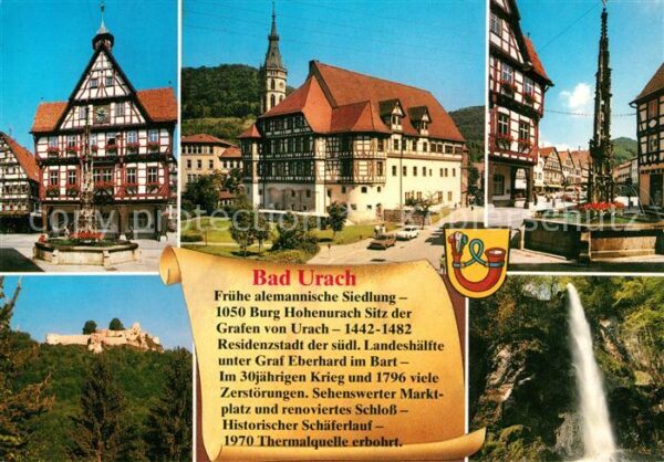 Bad Urach Thermalbad Schwäbische Alb Chronik Alts