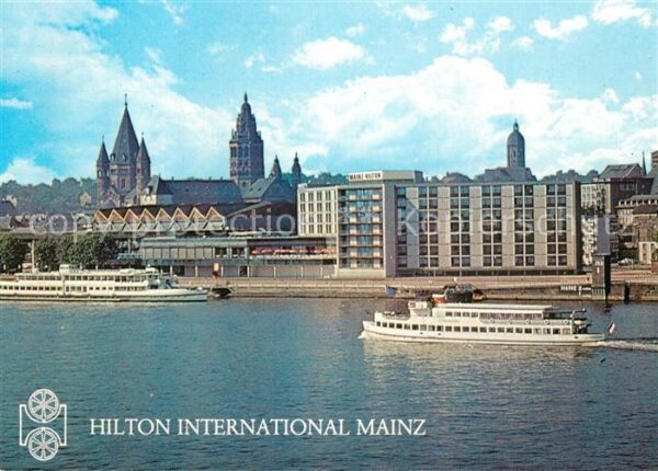 Mainz Rhein Hilton International Hotel Fahrgastschi