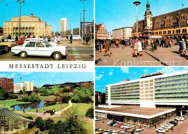 Leipzig Opernhaus Karl Marx Platz Altes Rathaus