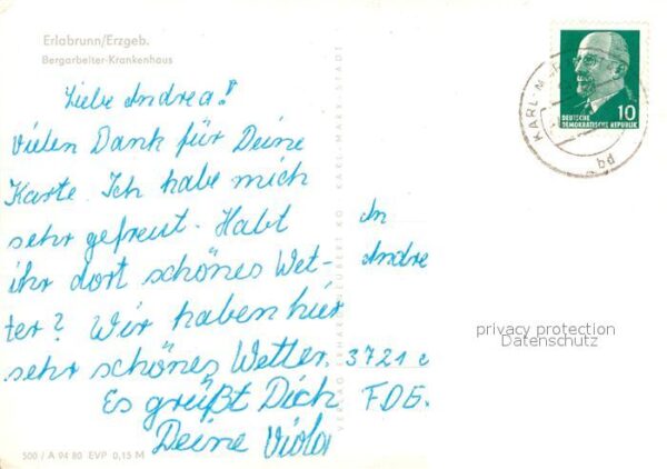 Erlabrunn Erzgebirge Bergarbeiter Krankenhaus – Bild 2