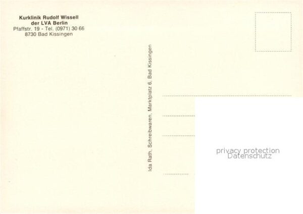 Bad Kissingen Kurklinik Rudolf Wissel Restaurant Sonn – Bild 2