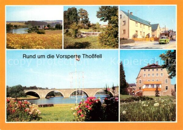 Thossfell Landschaftspanorama mit Altensalz Parka