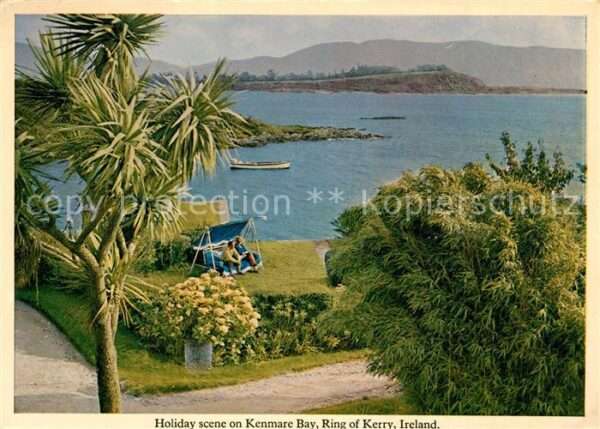 Kerry Irland Holiday scene on Kenmare Bay Ring of Ke