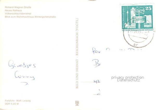 Leipzig Richard Wagner Strasse Rathaus Völkersc – Bild 2