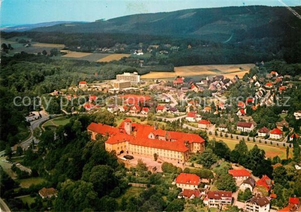 Bad Iburg Fliegeraufnahme Teutoburger-Wald
