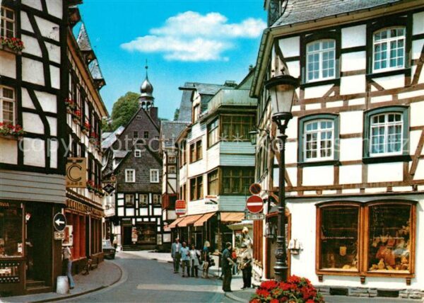 Monschau Rurstrasse Fachwerk