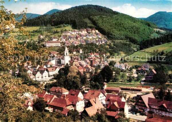 Ottenhoefen Schwarzwald Fliegeraufnahme