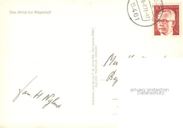 Ahrtal Weinreben bei Mayschoß – Bild 2