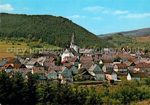 Hallenberg Fachwerk Kirche