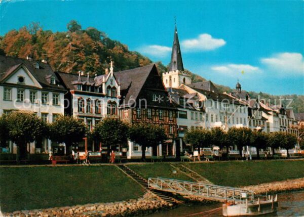 St Goar Rheinpartie Bootssteg