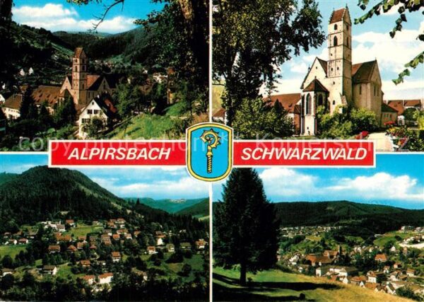 Alpirsbach Kirche Fliegeraufnahme