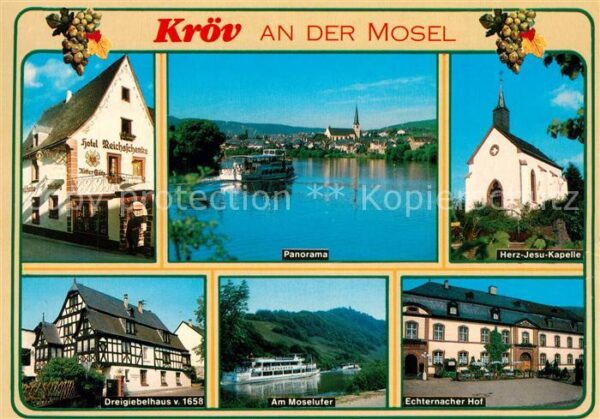 Kroev Mosel Mosel Echternacher-Hof Dreigiebelhaus