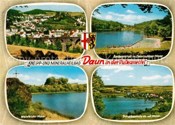 Daun Eifel Badeanstalt im Gemündener Maar Schalken