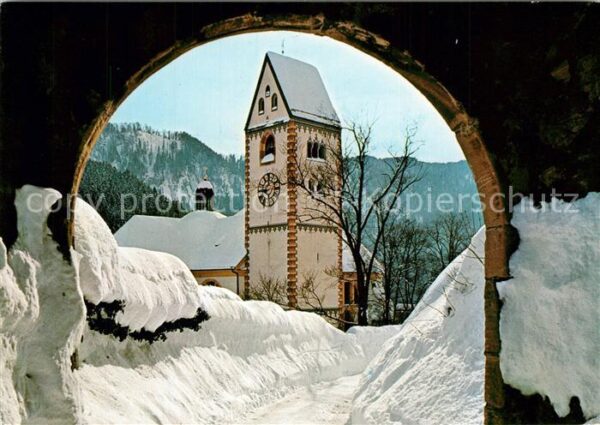 Fuessen Allgaeu Stadtpfarrkirche St. Mang