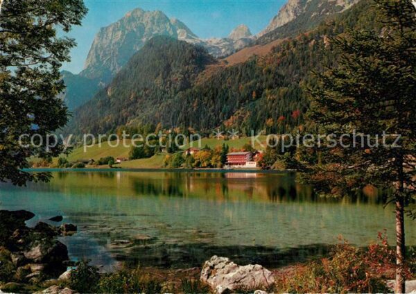 Hintersee Allgaeu gegen Reiteralpe