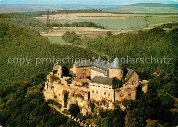 Edersee Fliegeraufnahme Schloß-Waldeck