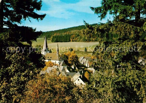 Eslohe Sauerland Kirchenpartie