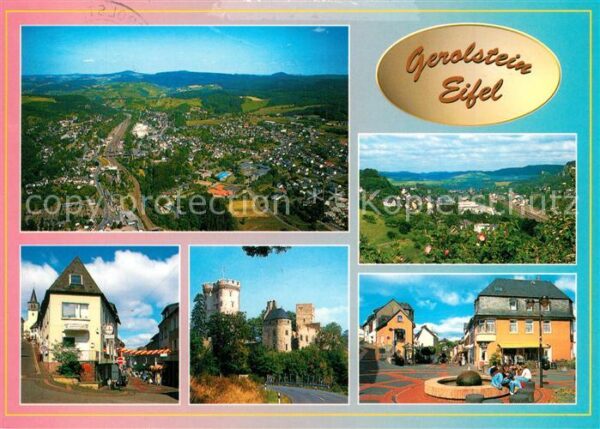 Gerolstein Fliegeraufnahme Brunnen