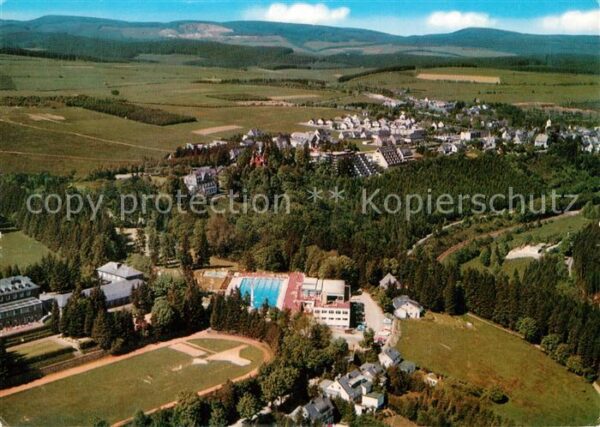 Winterberg Hochsauerland Fliegeraufnahme