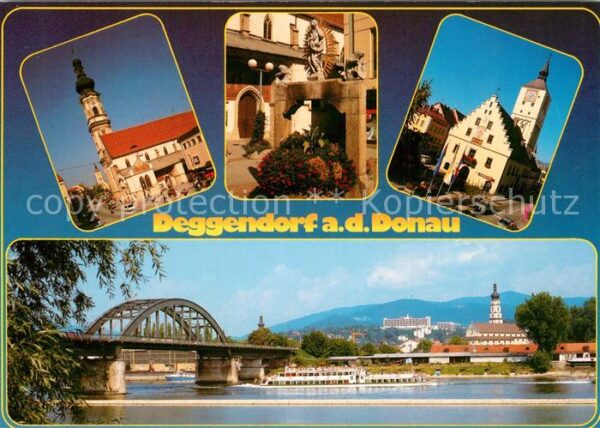 Deggendorf Donau Donaubrücke