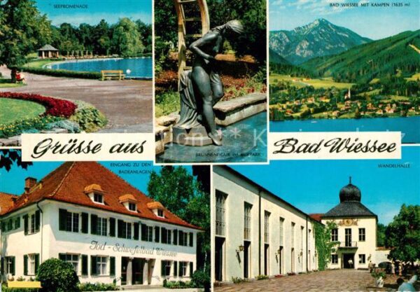 Bad Wiessee Badeanlagen Wandelhalle Kampen Seeprome