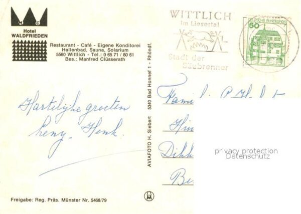 Wittlich Restaurant Cafe Hotel Waldfrieden – Bild 2