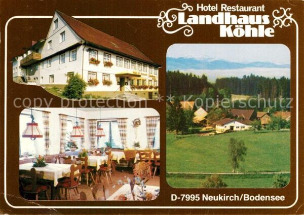 Neukirch Tettnang Hotel Restaurant Landhaus Köhle