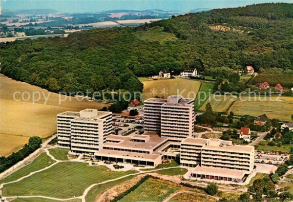 Bad Salzuflen Fliegeraufnahme Kliniken am Burggraben