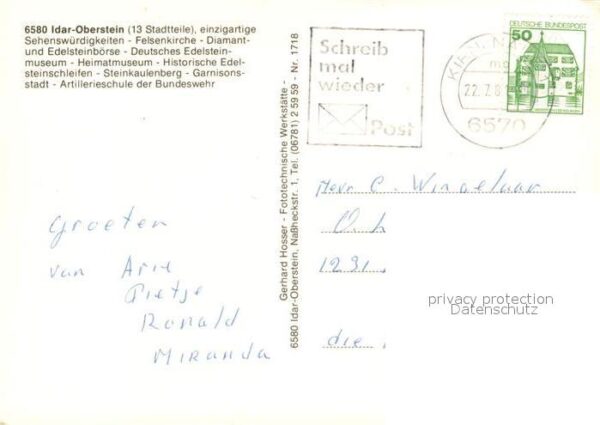 Idar-Oberstein Felsenkirche Diamant- und Edelsteinbörs – Bild 2