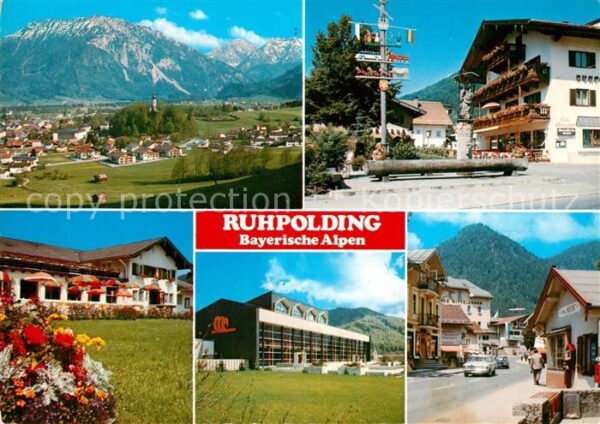 Ruhpolding Rauschberg Sonntagshorn Kurhaus Hallenb