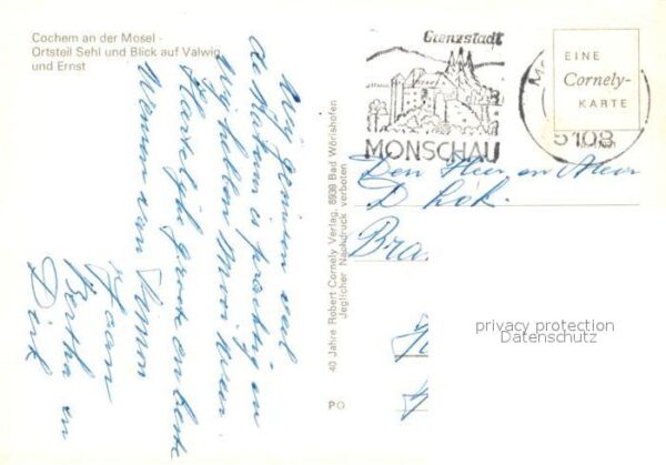 Cochem Mosel Fliegeraufnahme Sehl Valwig Ernst – Bild 2