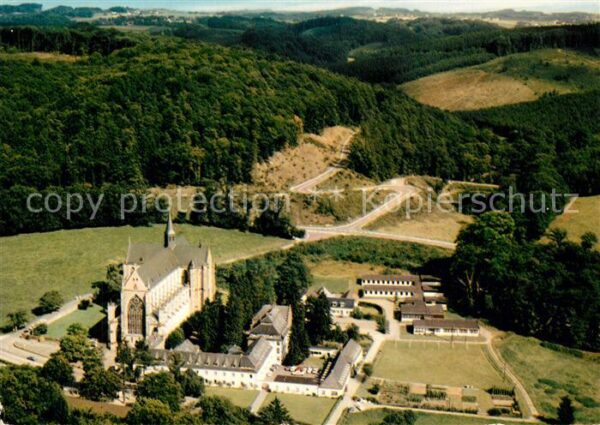 Altenberg Rheinland Fliegeraufnahme Dom