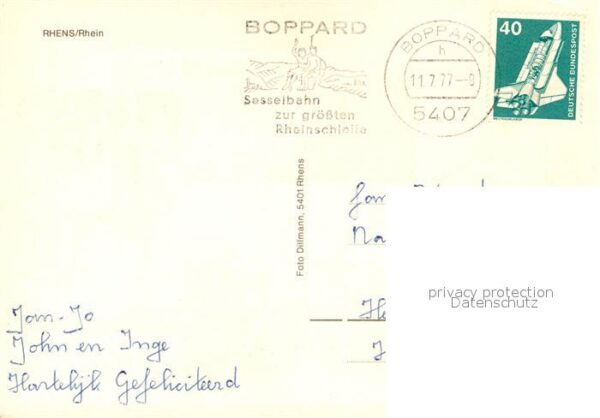 Rhens Rheinpartie Fachwerk Malereck Rathaussc – Bild 2