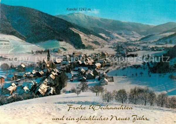 Kandel Breisgau Weihnachtskarte