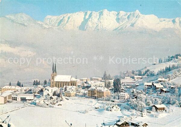 St Johann Pongau Fliegeraufnahme mit Tennengebirge
