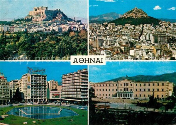 Athenes Athen Akropolis