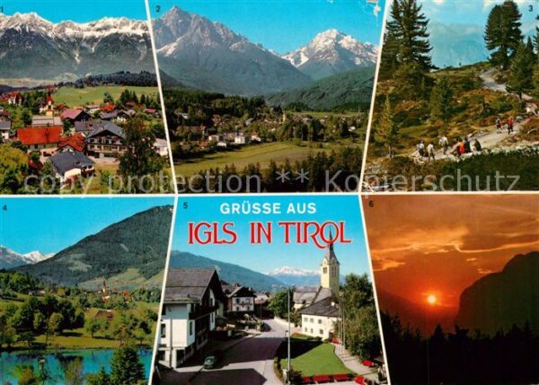 Igls Tirol Fliegeraufnahmen Nordkette Serles Habic