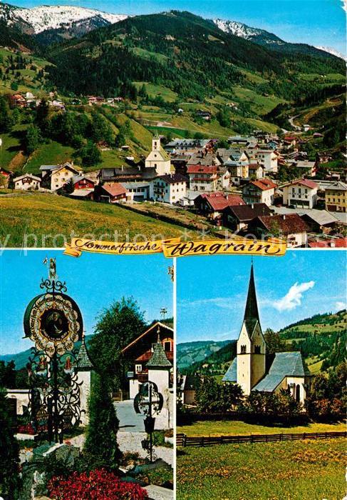 Wagrain Salzburg Kirchenpartie Kirchboden Mohrgrab